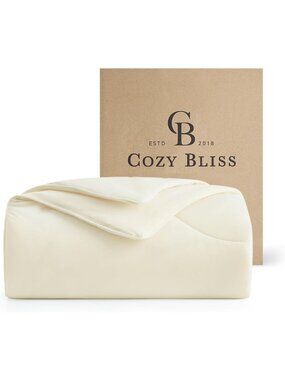 Cooling Comforter Twin XL - Reversible Lightweight Blanket for Hot Sleepers